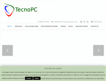 Tablet Screenshot of informaticatecnopc.com